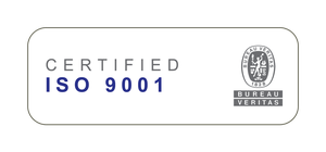 ISO 9001 Certified by Bureau Veritas